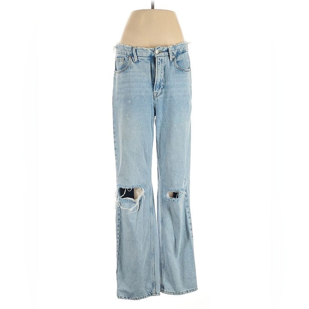Good American 6/28 Ripped Jeans